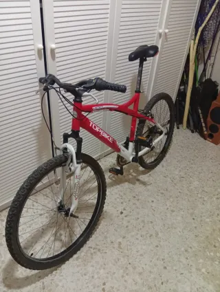 Bicicleta TopBike Roja