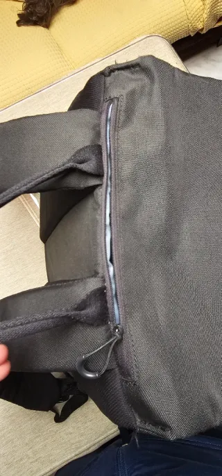 Mochila Quechua Negra con Asas