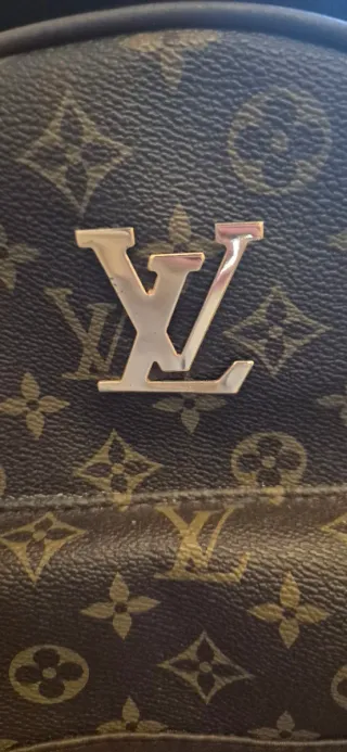 Mochila Louis Vuitton Marrón y Dorada