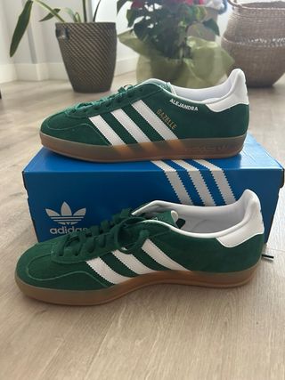 Zapatillas Adidas Gazelle Verdes Talla [Talla]