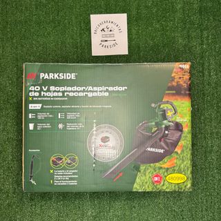 Soplador aspirador parkside 40V