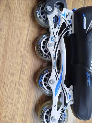 Patines en línea Fila grises y azules