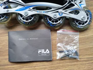 Patines en línea Fila grises y azules