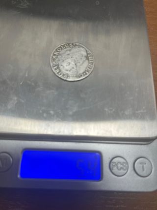 Moneda Plata 2 Reales Carlos IV 1808 Madrid IG