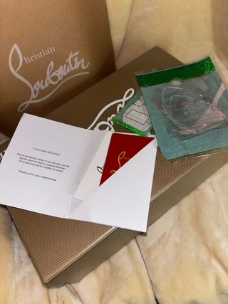 Tacones Christian Louboutin 6 cm Negros