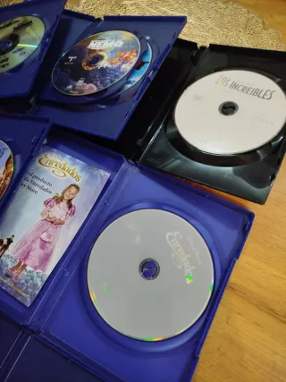 Lote 7 Películas originales Disney DVD
