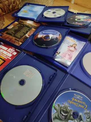 Lote 7 Películas originales Disney DVD