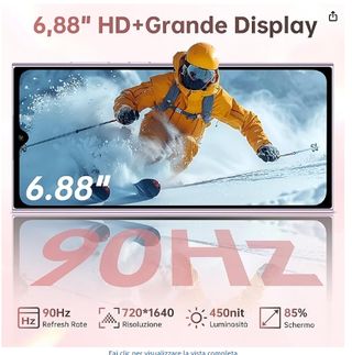 Smartphone Oukitel C62 128GB Argento