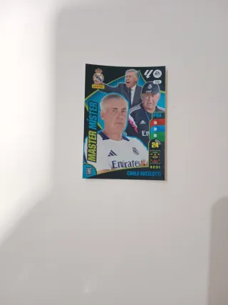 Cromo Carlo Ancelotti Mister 24-25 Adrenalyn XL