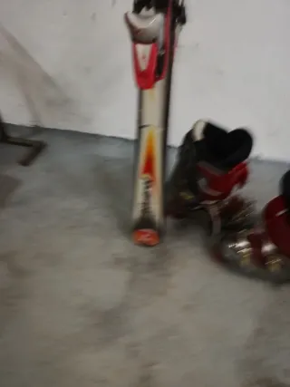 Esquís Fischer con botas