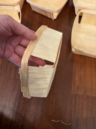 Set 9 ciotoline legno leggero