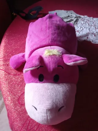 Peluche Giraffa Arancione e Bianca