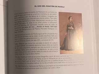 Mantón de Manila, libro