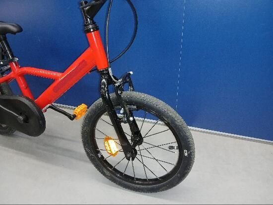 Bicicleta Niños 16 Pulgadas Discover 500 4-6 Años Roja