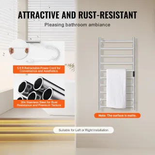 Scaldasalviette da Parete Bagno Portasciugamani