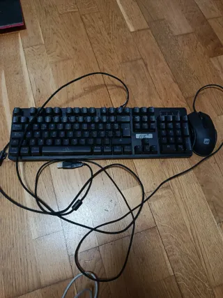 Teclado y ratón pc