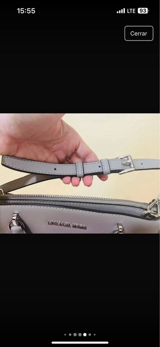 Bolso Michael Kors Selma Gris