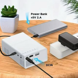 Mini proiettore bianco