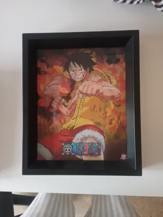 Cuadros 3D One Piece y Bleach