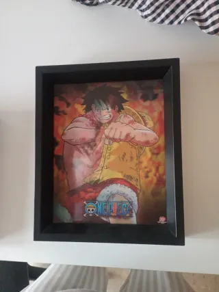Cuadros 3D One Piece y Bleach