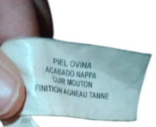 Chaqueta Biker Aviador Piel Ovina Y2K