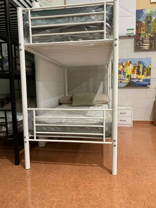 Litera individual AS110  sin colchones