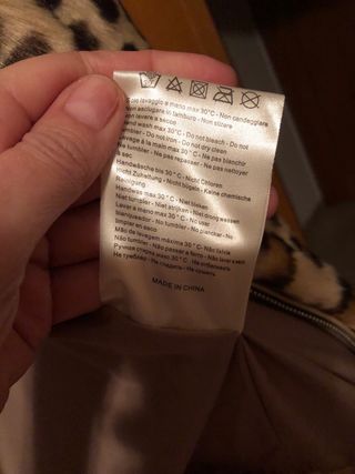 Chaqueta pelo leopardo talla M