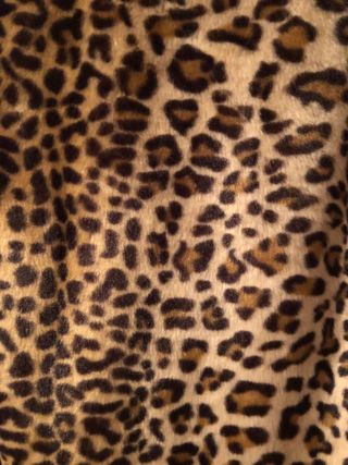 Chaqueta pelo leopardo talla M