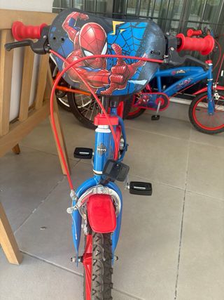 2 Bicicletas Spiderman 14 pulgadas