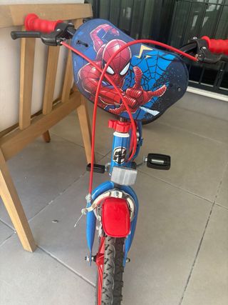 2 Bicicletas Spiderman 14 pulgadas