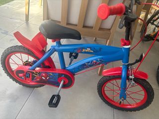 2 Bicicletas Spiderman 14 pulgadas