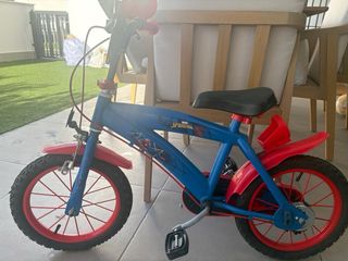 2 Bicicletas Spiderman 14 pulgadas