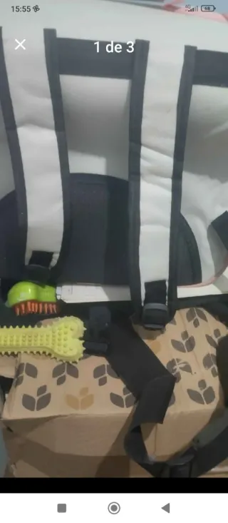 Mochila transportín para gato