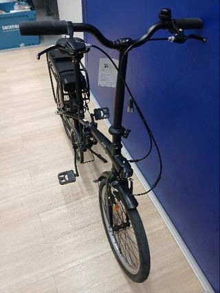 Bicicleta Eléctrica Plegable  E Fold 100 Negro