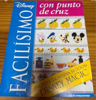 Colección Facilísimo Punto de Cruz Disney