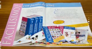 Colección Facilísimo Punto de Cruz Disney