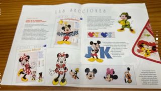 Colección Facilísimo Punto de Cruz Disney