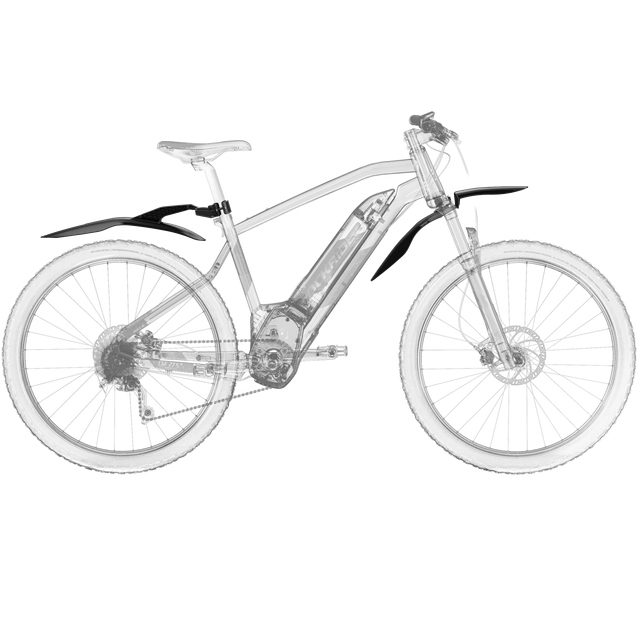 Kit Guardabarros Bici MTB Delantero + Trasero Rígidos V3