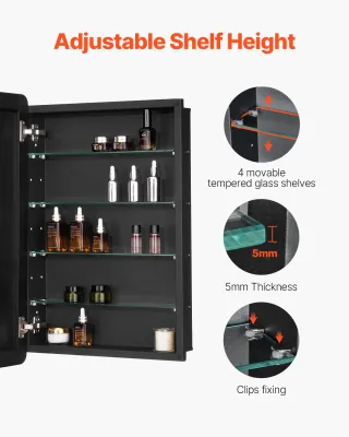 Armadietto per Medicinali 508 x 762 mm Armadietto