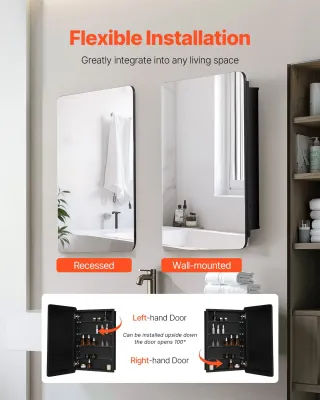 Armadietto per Medicinali 508 x 762 mm Armadietto