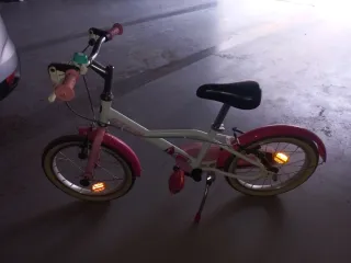 Bicicleta Infantil Btwin Rosa