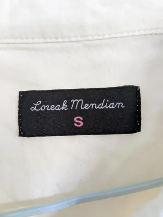 Camisa color crudo Loreak Mendian