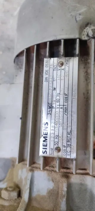 Motor reductor Encoladora Egurko Ortz