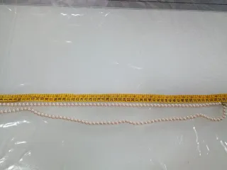 Collana vintage perle e oro