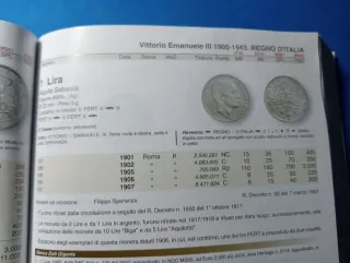 Moneta Argento Regno Italia 1902