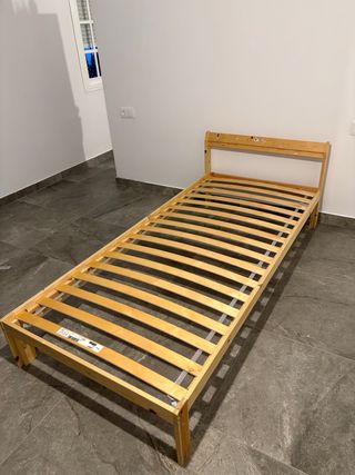 Cama individual madera 90x200 IKEA