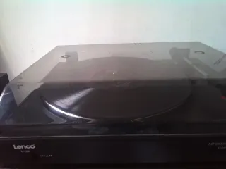 Tocadiscos Lenco L3801 Automático Negro