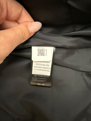 Chaqueta The North Face Negra 700