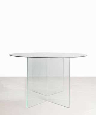 Mesa redonda cristal Ona 137cm