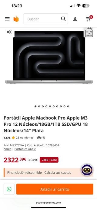 MacBook Apple Plata